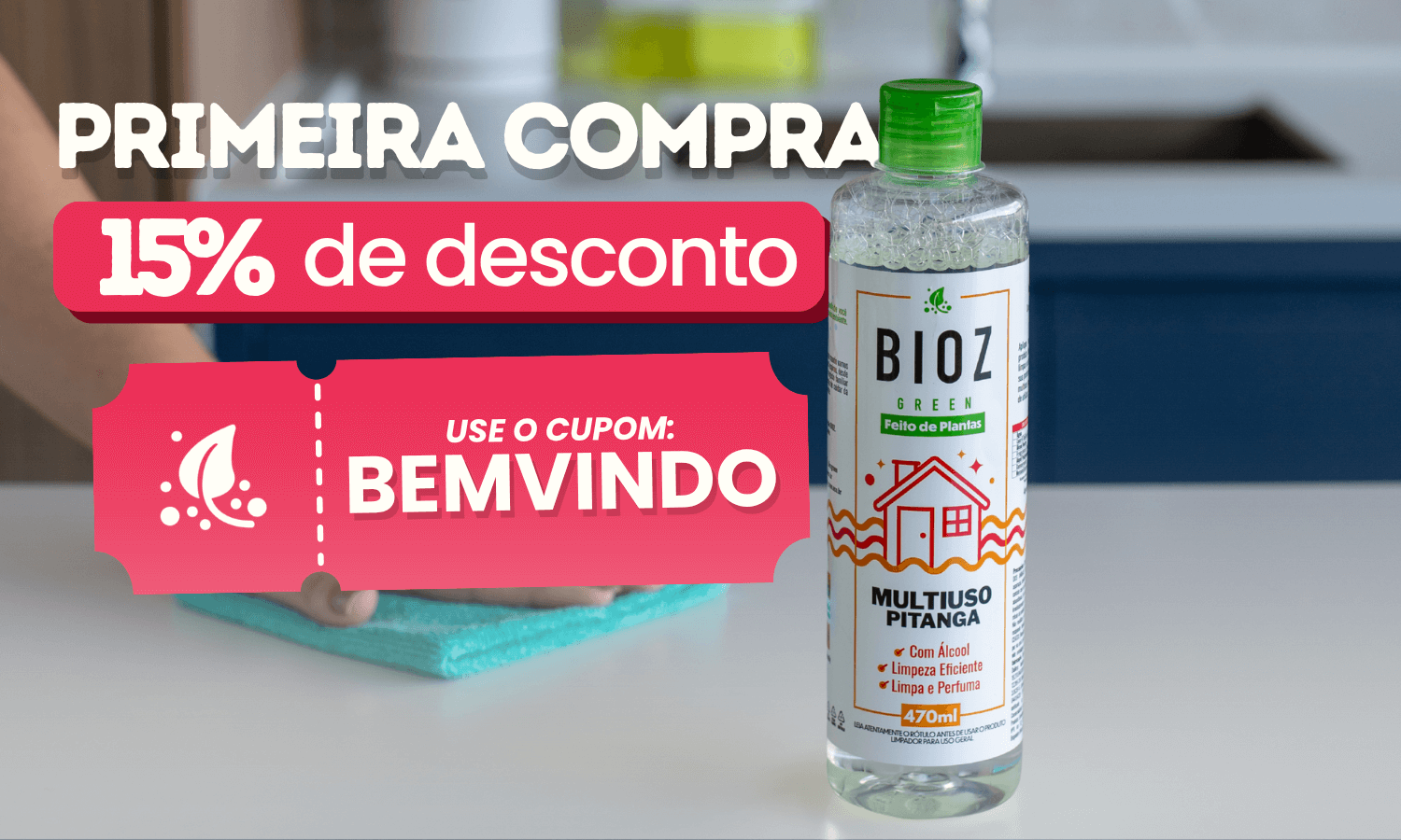 Cupom primeira compra