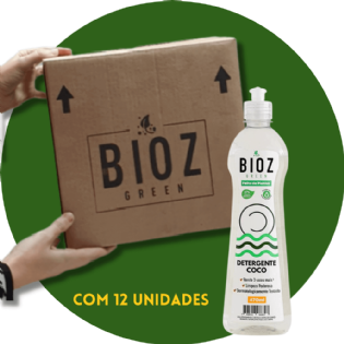Detergente Coco 470ml Caixa - Bioz Green