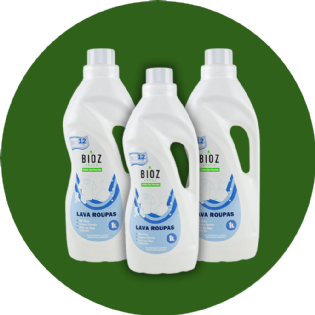 Trio Lava Roupas 1L - Bioz Green