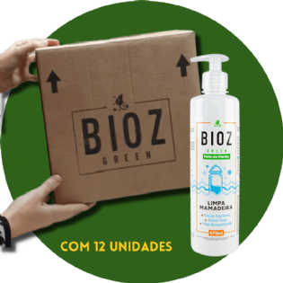 Limpa Mamadeira 470ml Caixa - Bioz Green