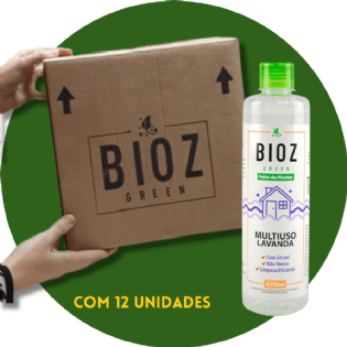 Multiuso Lavanda 470ml Caixa - Bioz Green
